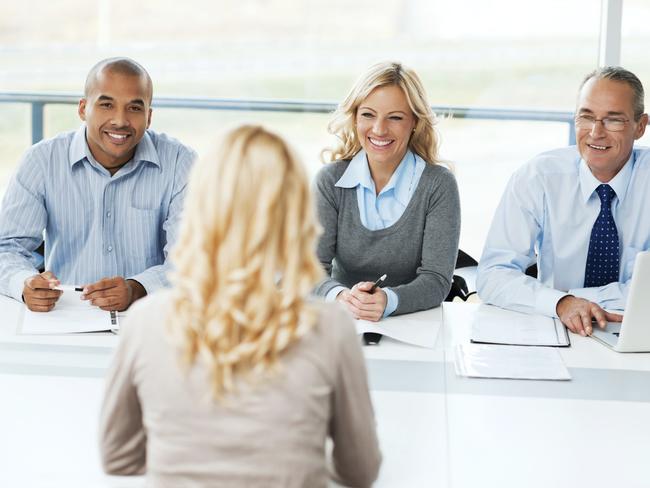 Job panel interview.  Businesswoman having a job interview. Picture: iStock