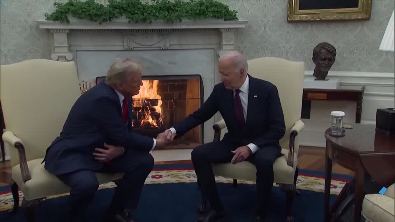 Biden, Trump vow 'smooth' transition at White House meeting