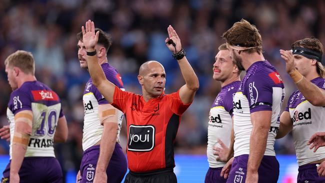 Christian Welch says Jared Waerea-Hargreaves would have been sent to the sin bin if his tackle was on a smaller player. Picture: Cameron Spencer/Getty Images