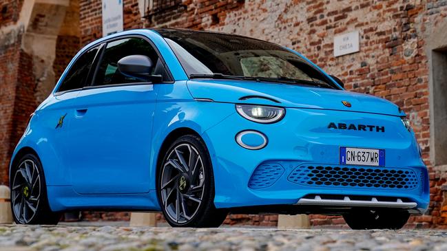 The first Abarth 500e models will be part of a limited edition run. Picture: Supplied.