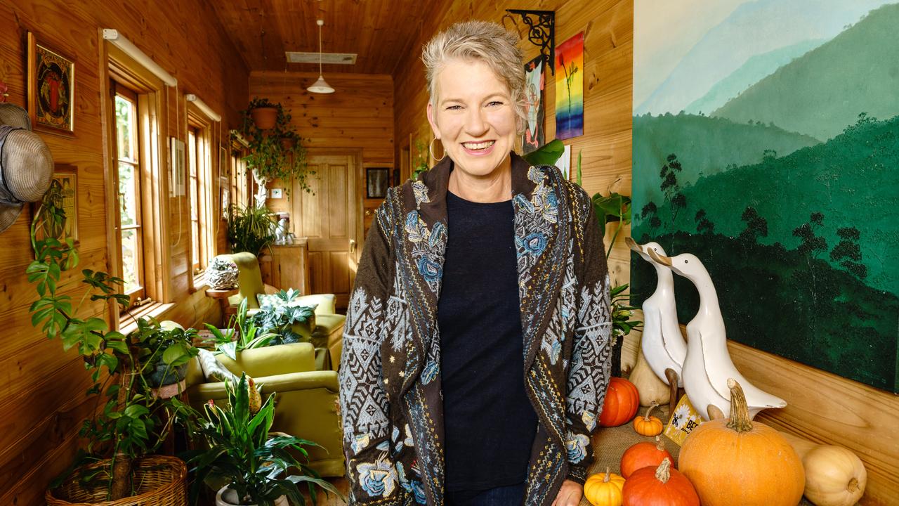 Inside Sophie Thomson’s historic cottage at Mt Barker in the Adelaide Hills. Picture: Nick Clayton