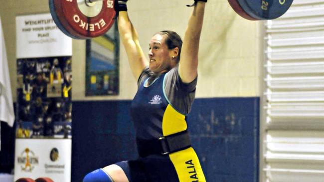 Deb Acason is Australia&#39;s most successful female weightlifter, having excelled at multiple sports. Picture: Contributed