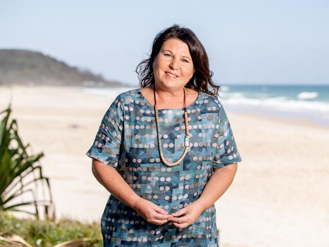 Ballina Greens MP Tamara Smith pictured at Shelly Beach ahead of the State Election. Picture by Luke Marsden.