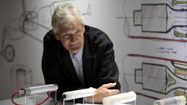 British industrial design engineer and founder of the Dyson company, James Dyson. Picture: AFP