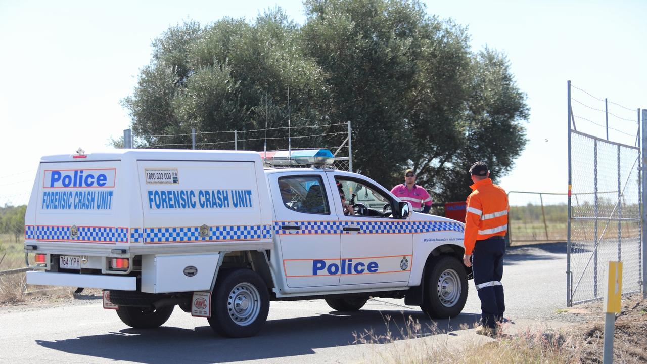 Emergency services were called to the Sojitz Gregory Crinum Coal Mine on Lilyvale Road near Emerald about midnight. Picture Steve Vit