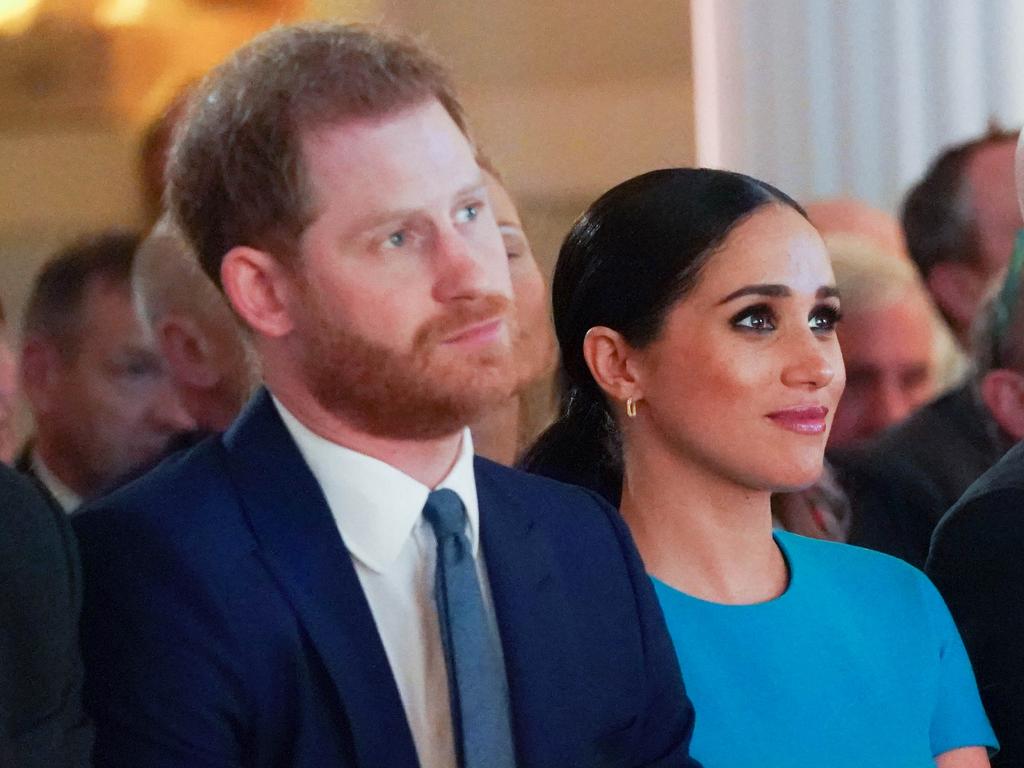 Harry and Meghan are on their UK farewell tour. Picture: Paul Edwards/AFP