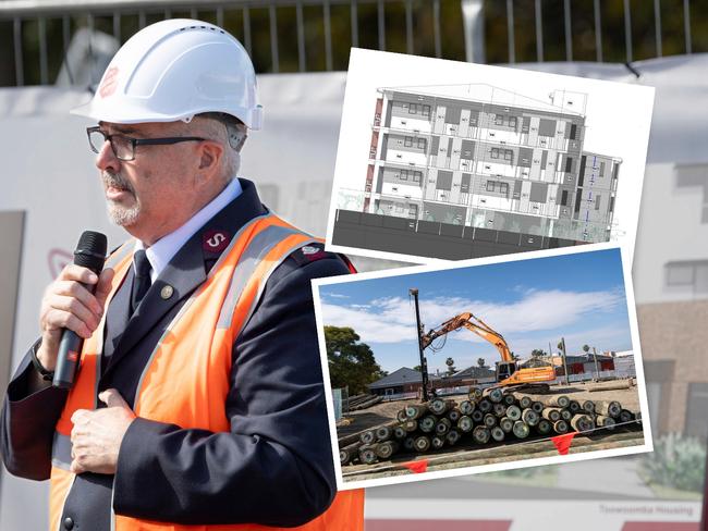 Work starts on $17m CBD social housing project amid massive waitlist