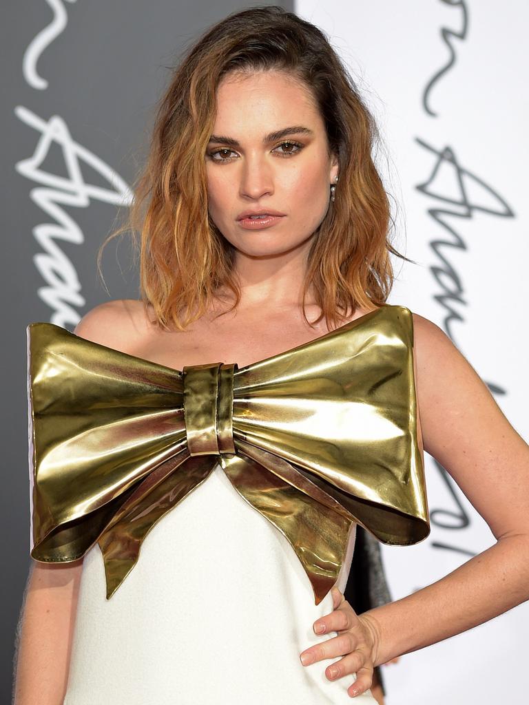 Lily James. Picture: Getty