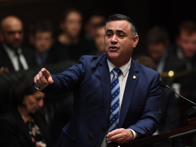 Deputy Premier John Barilaro is no gym junkie. PICTURE: Joel Carrett