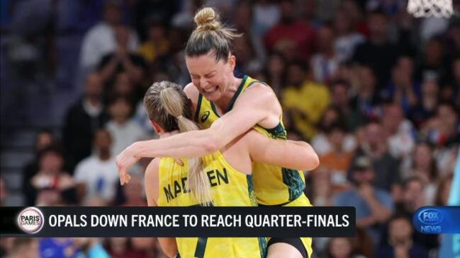 Opals down France to advance to Olympic quarter-finals