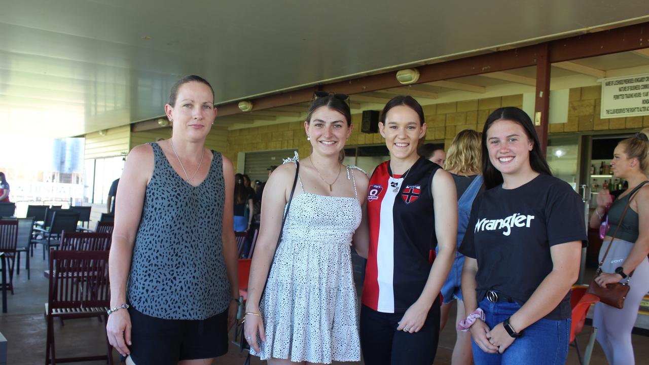 Tameka Swift, Keeley Walker, Kiara Wright and Olivia Erikson. Photo: Laura Blackmore