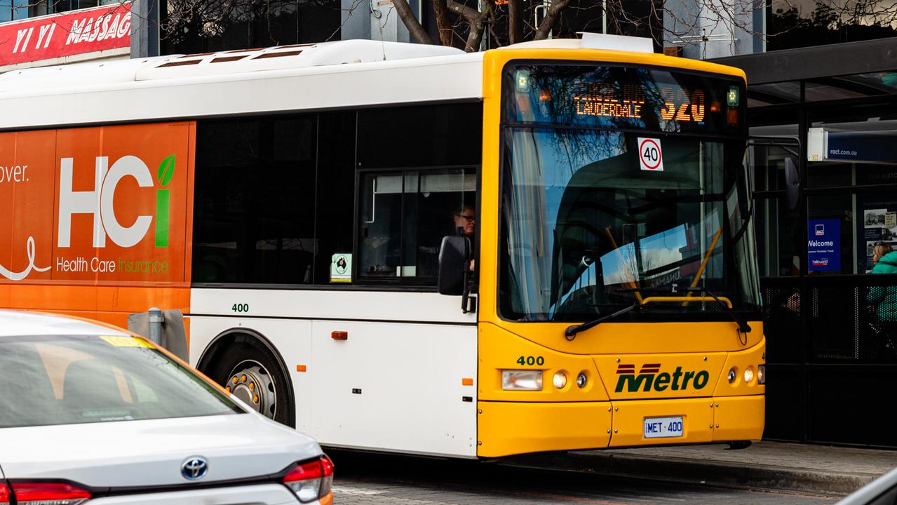 A Metro bus outside Eastlands Shopping Centre. Picture: Linda Higginson