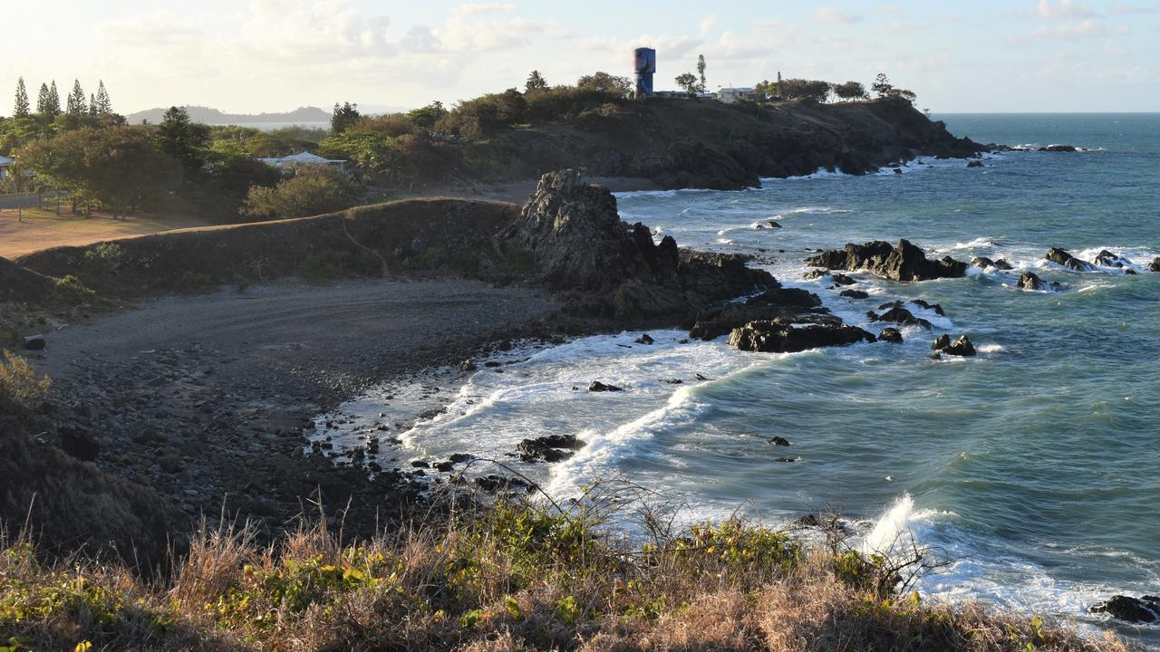 The view from Lamberts Beach lookout at Slade Point. Picture: Heidi Petith