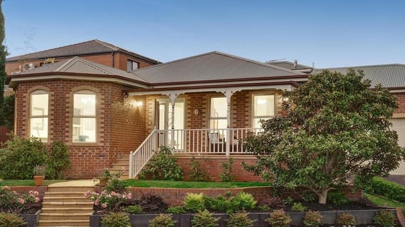 The five-bedroom house at 20 Thomas Arnold Ave, Glen Waverley, will be auctioned with 1.4m-$1.5m price hopes.