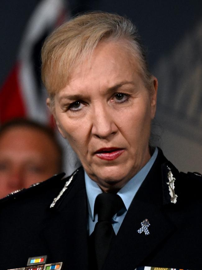 Outgoing Queensland Police Commissioner Katarina Carroll. Picture: Dan Peled / NCA NewsWire