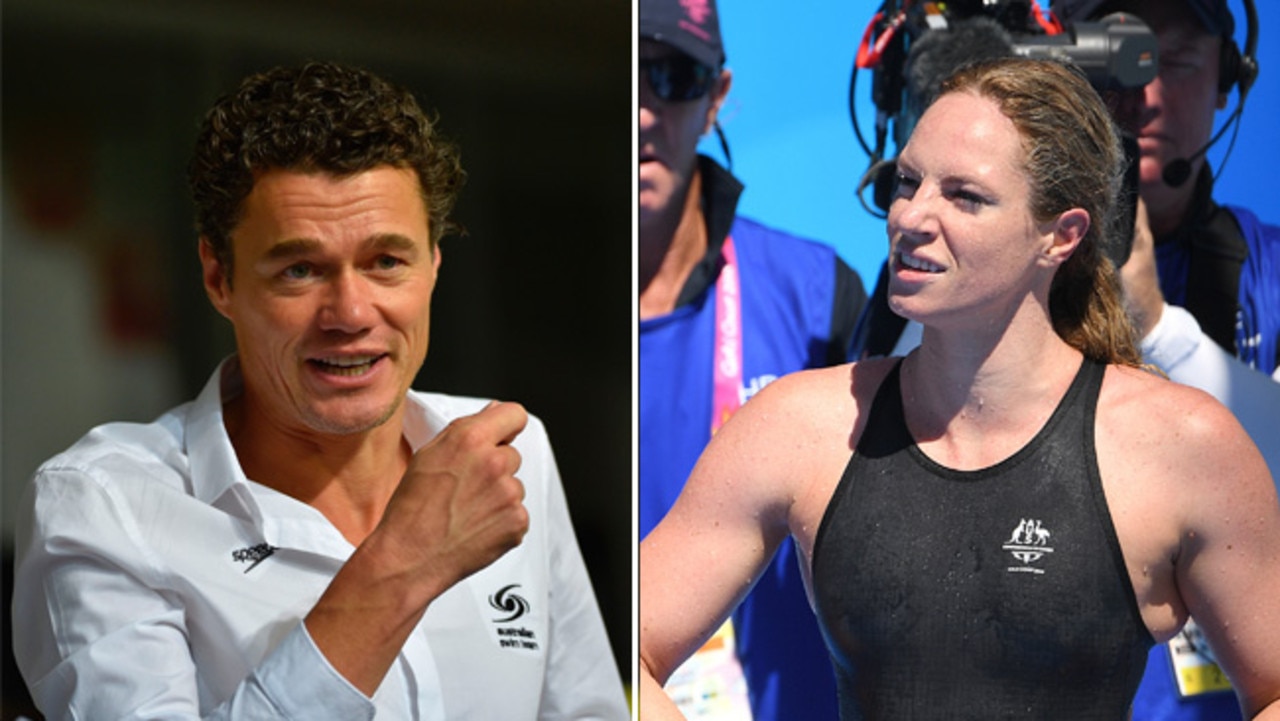 Swimming Australia head coach Jacco Verhaeren has some advice from Emily Seebohm.