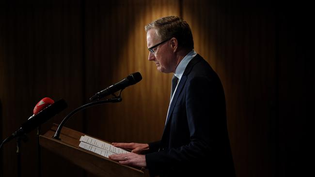 Reserve Bank of Australia Governor Philip Lowe. Picture: AAP