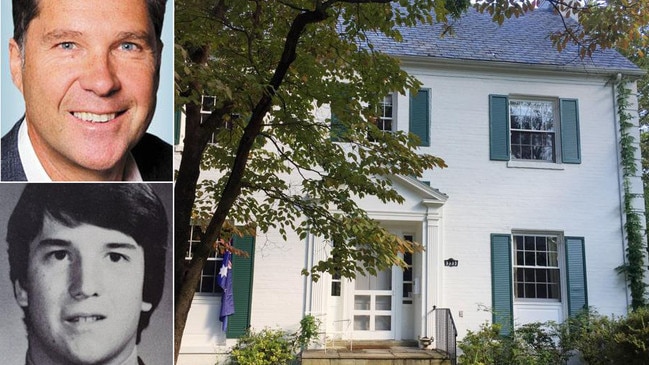 Top left, Washington correspondent Cameron Stewart’s home where the 1982 party may have been held at which a young Brett Kavanaugh, bottom left, is accused of sexually assaulting Christine Blasey Ford.