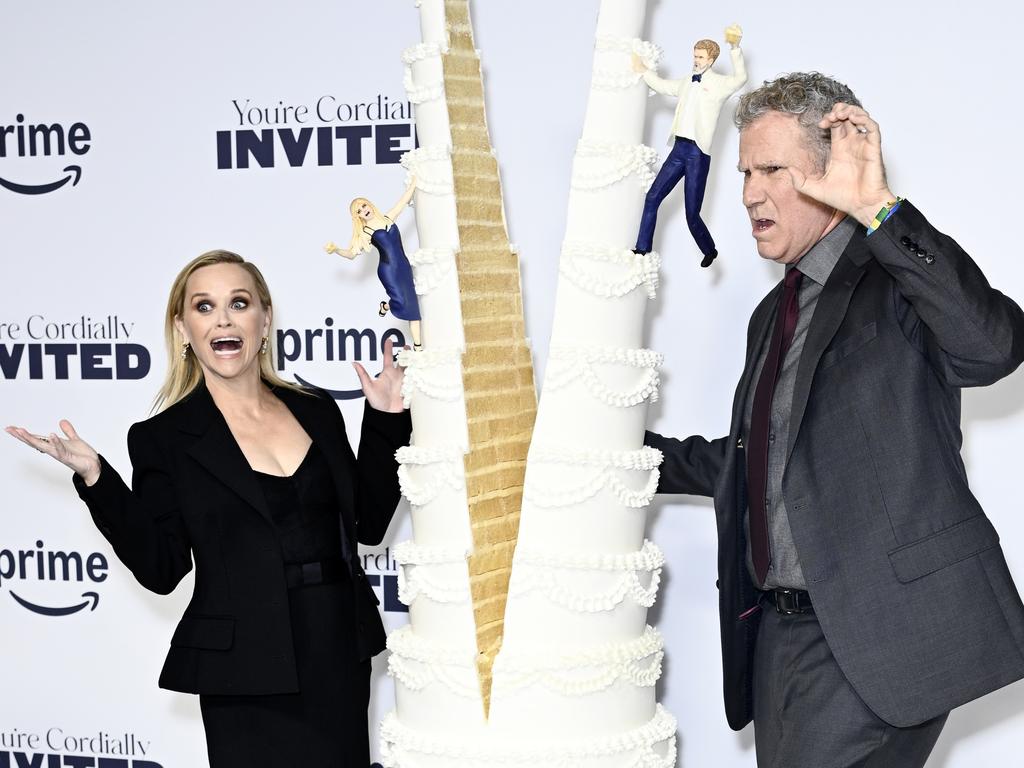 Witherspoon has been busy promoting her new film with Will Ferrell, Prime Video’s ‘You're Cordially Invited’. Picture: Gareth Cattermole/Getty Images