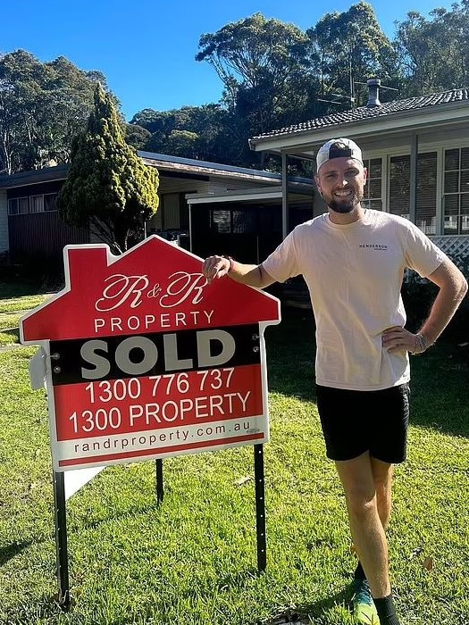 In the 10 years since, he’s built a real estate portfolio worth more than $35 million. Picture: Facebook/Jack Henderson