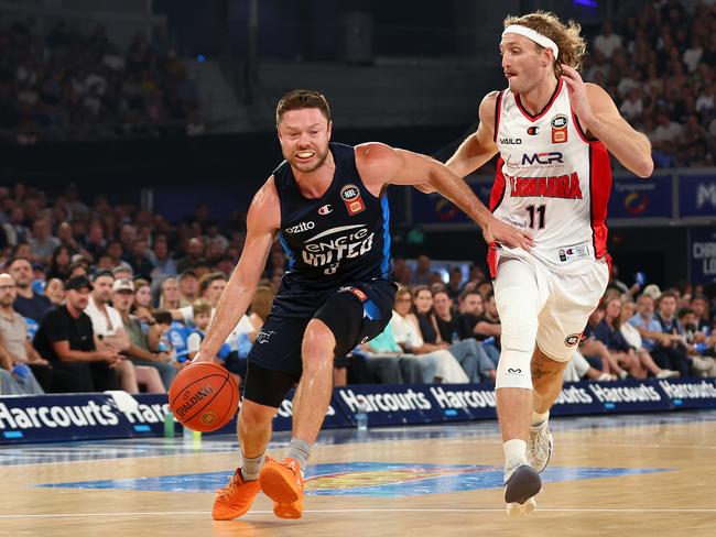 Matthew Dellavedova led United’s charge. Picture: Graham Denholm/Getty Images