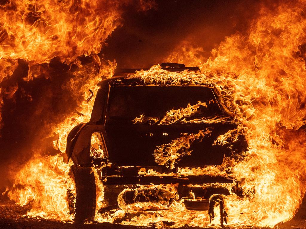 California fires: Horrific photos reveal raging wildfires terrorising