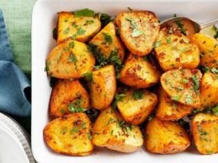 This recipe is a twist on traditional roast potatoes