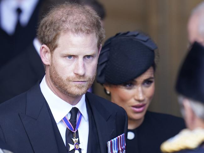 Prince Harry has revealed he wishes to be buried near his historical forebear, who also married an American non-royal and stepped down from royal life. Picture: Danny Lawson - WPA Pool/Getty Images