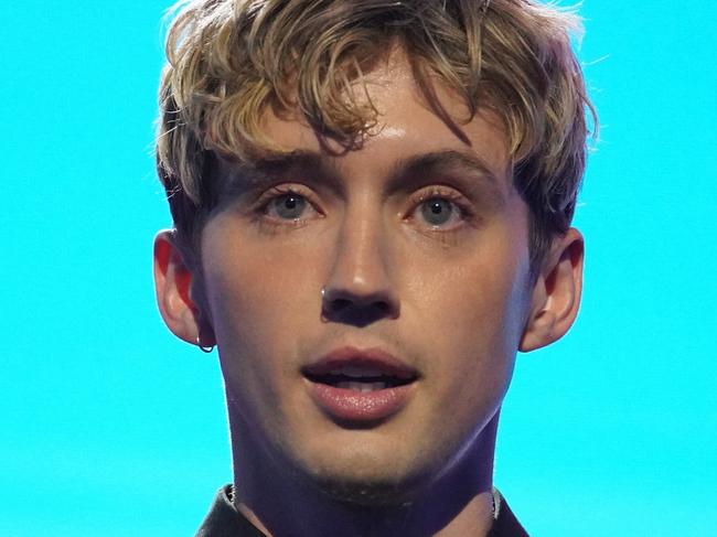 SYDNEY, AUSTRALIA - NOVEMBER 20: Troye Sivan accepts the award for Best Pop Release during the 2024 ARIA Awards at Hordern Pavilion on November 20, 2024 in Sydney, Australia. (Photo by Nina Franova/Getty Images)