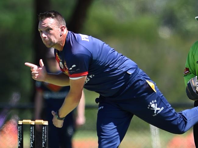 Peninsula Old Boys bowler John Forrest