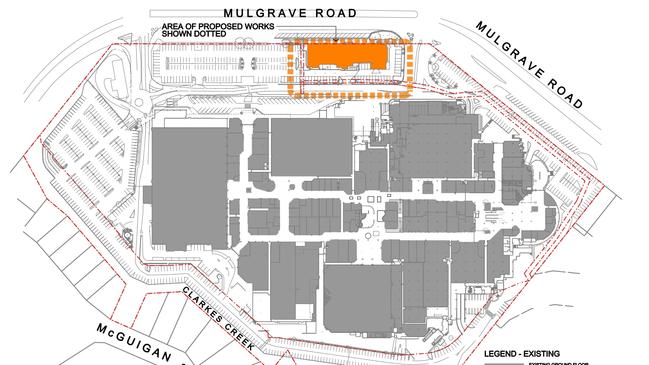 Stockland Cairns Shopping Centre in Earlville has lodged development applications to build drive-through Guzman y Gomez and Oporto restaurants on Mulgrave Rd. PICTURE: SUPPLIED
