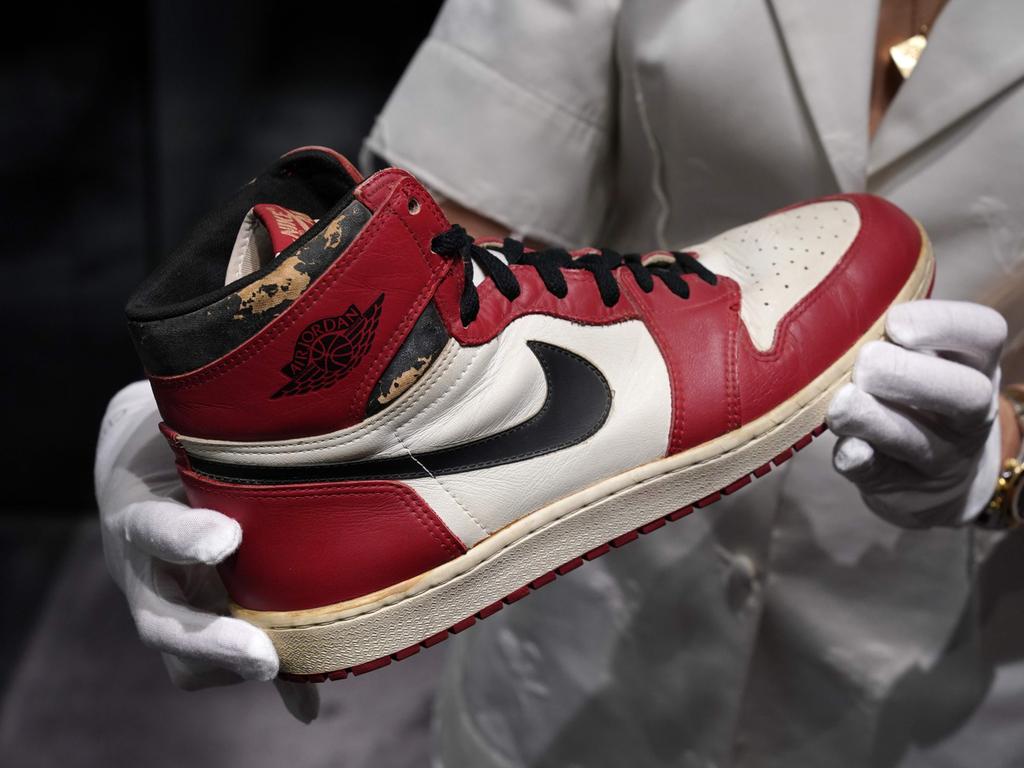 NBA 2020 Michael Jordan Nike sneakers reach record price at