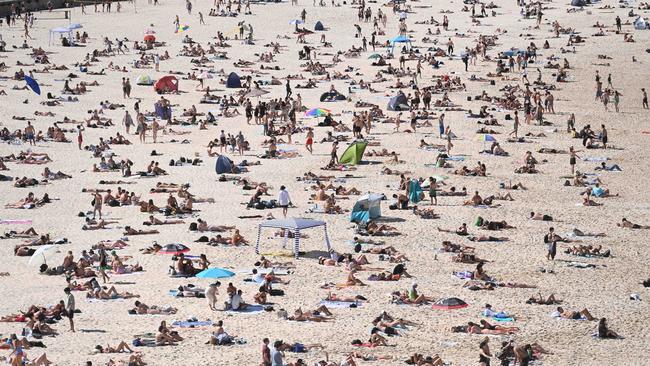 More heatwaves like the one that swept through Sydney over the weekend should be expected as summer ticks on. Picture: NCA NewsWire / Jeremy Piper