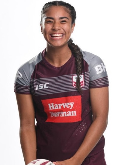 Jasmine Peters will run on as a centre in the NRLW Indigenous Women's All Stars game at QBC Stadium in Townsville on Saturday, February 20.