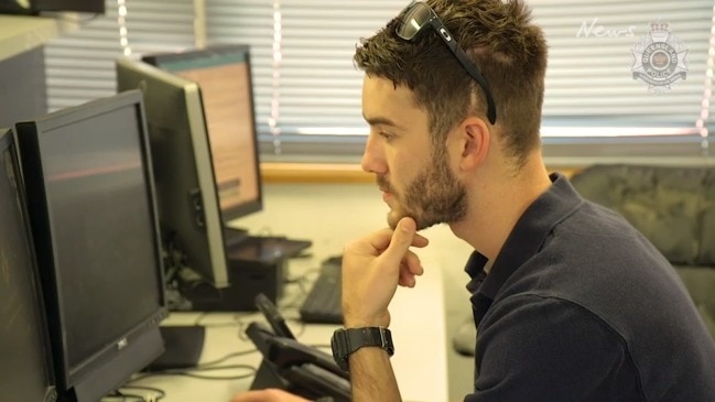 Constable Peter McAulay returns back to work