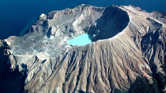 White Island from the air.