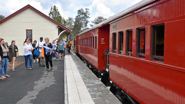 Rattler's first run - Saturday October 6, 2018. Picture: Donna Jones