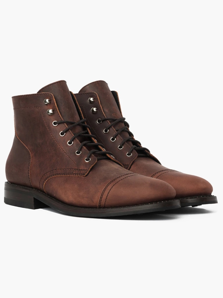 Mens leather lace up best sale boots australia