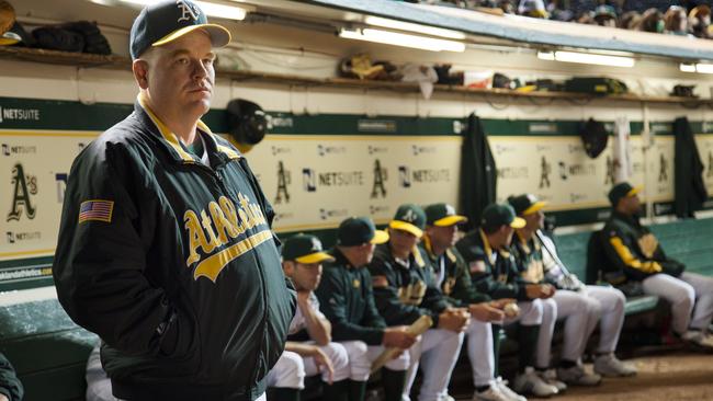 Philip Seymour Hoffman is shown in a scene from the film, Moneyball. Picture: AP Photo/Columbia Pictures-Sony.