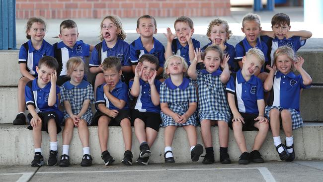 More funny faces from Gwandalan Public School’s KI class. Picture: Sue Graham