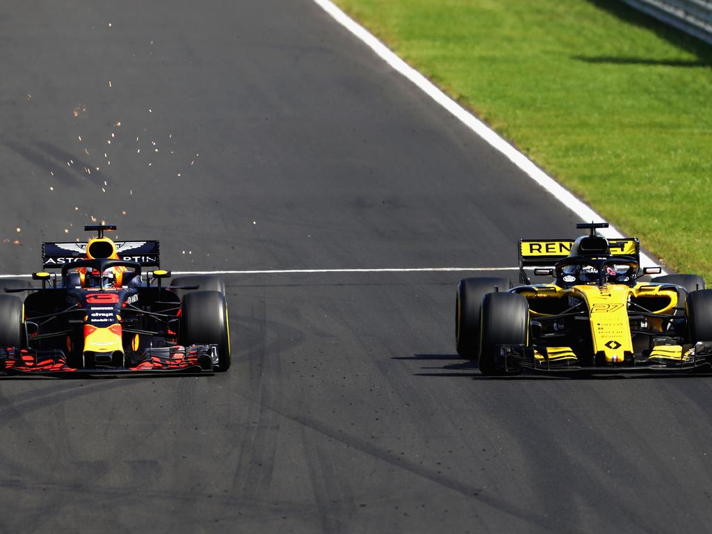 Ricciardo and Hulkenberg have started a positive relationship.