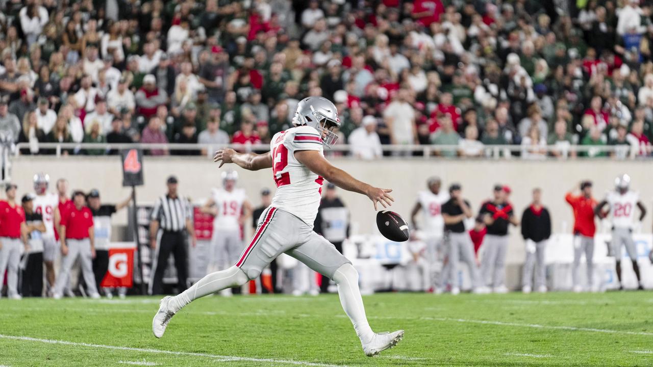 He now plays in front of crowds of 100,000 every week. Picture: Zachery C. Kelly