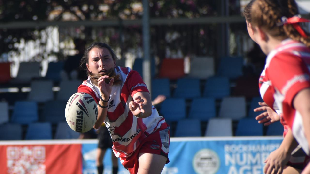 Rockhampton Rugby League open womenâ&#128;&#153;s semi-final, Wallabys versus Emu Park, Browne Park, July 22, 2023.