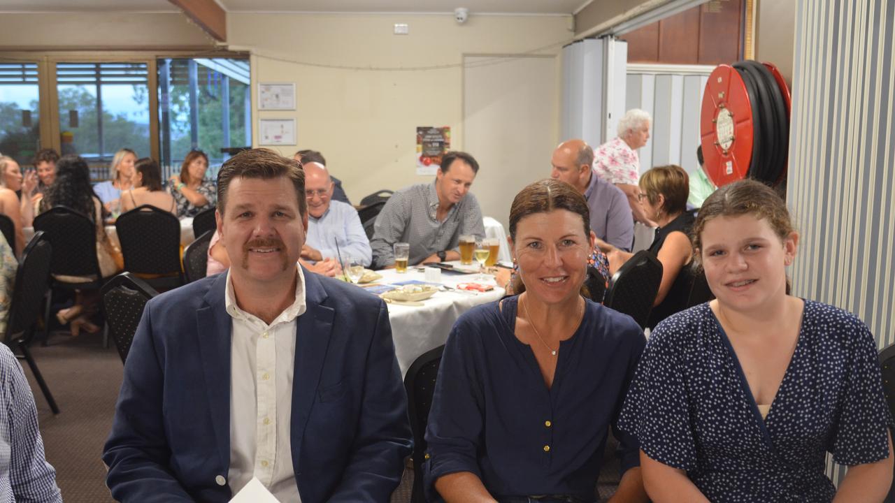 Warwick Fraser, Anita Shepherd and Holly Shepherd