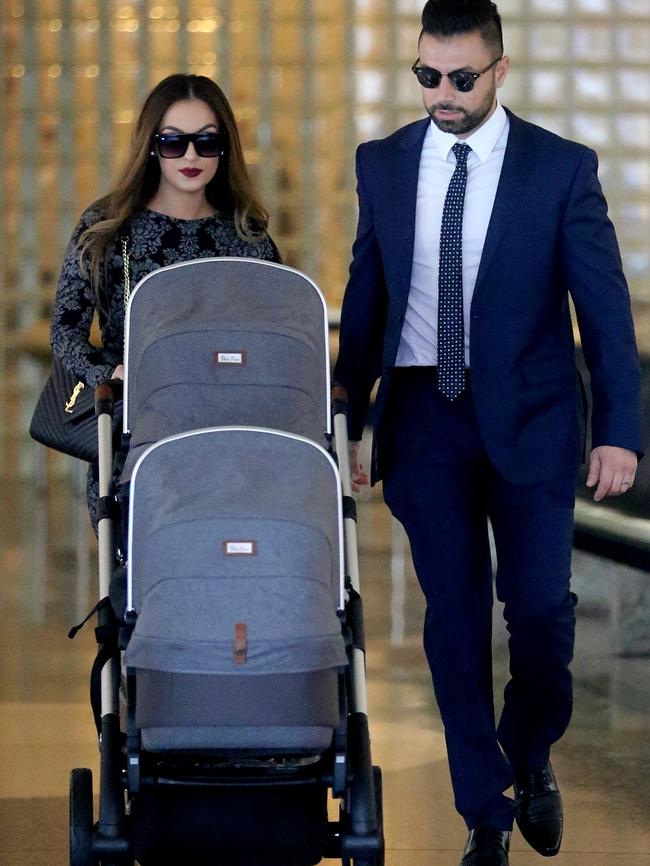 Fatima Mehajer leaves court today after pleading guilty of fraud-related offence. Picture: John Grainger