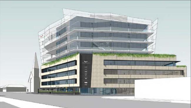 Peregrine Corporation proposed new head office in Kensington, Source: State Government