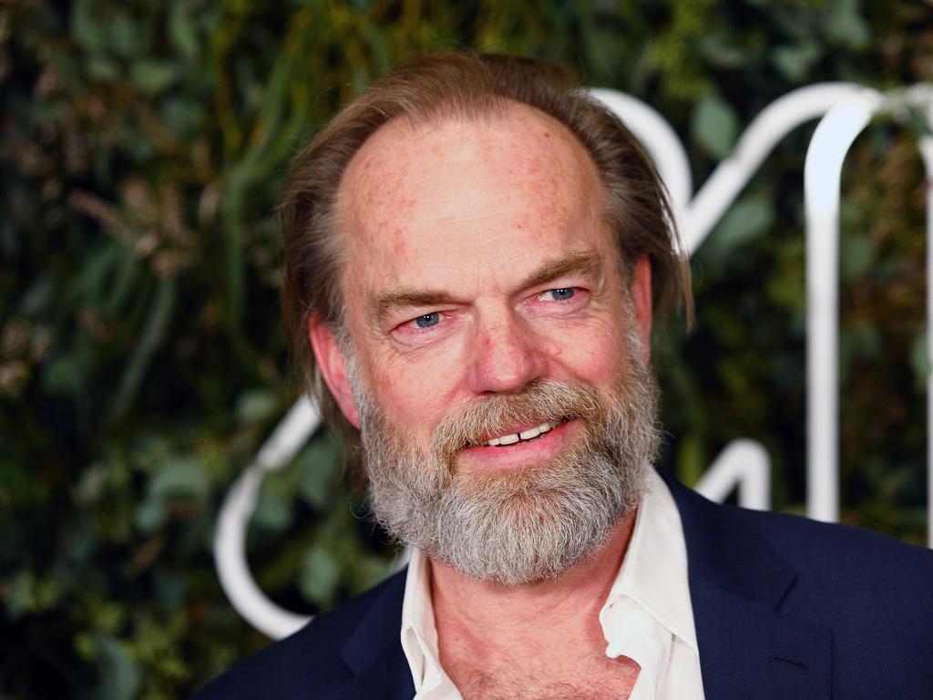 Actors Hugo Weaving is shown at a press conference for the Australian  News Photo - Getty Images