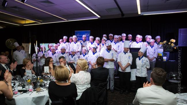 The Le Cordon Bleu superior cuisine student chefs