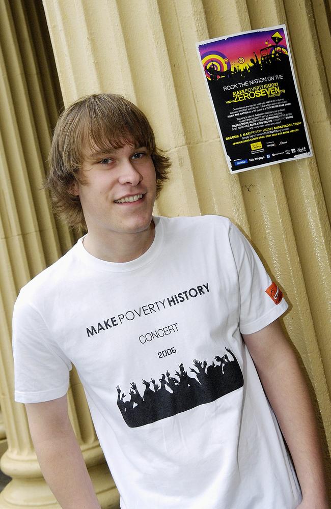 Alex Case was sexually abused by AFL “cult icon” Jeffrey Corfe. Picture: Tony Gough