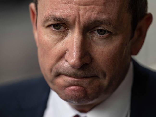 WA Premier Mark McGowan was grilled about a range of issues in court. Picture: NCA NewsWire/James Gourley